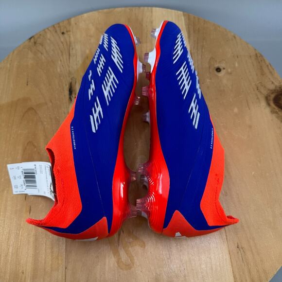 Mens 6 / Womens 7 - Adidas Predator Elite‎ LL FG Soccer Cleats Blue Laceless NEW main image 5